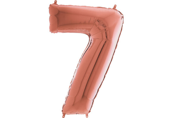 Cijfer Rose Gold 7 - 26 inch - Grabo