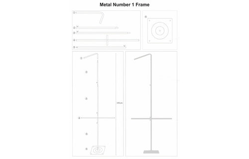 FRAME - Number 1 - Metal