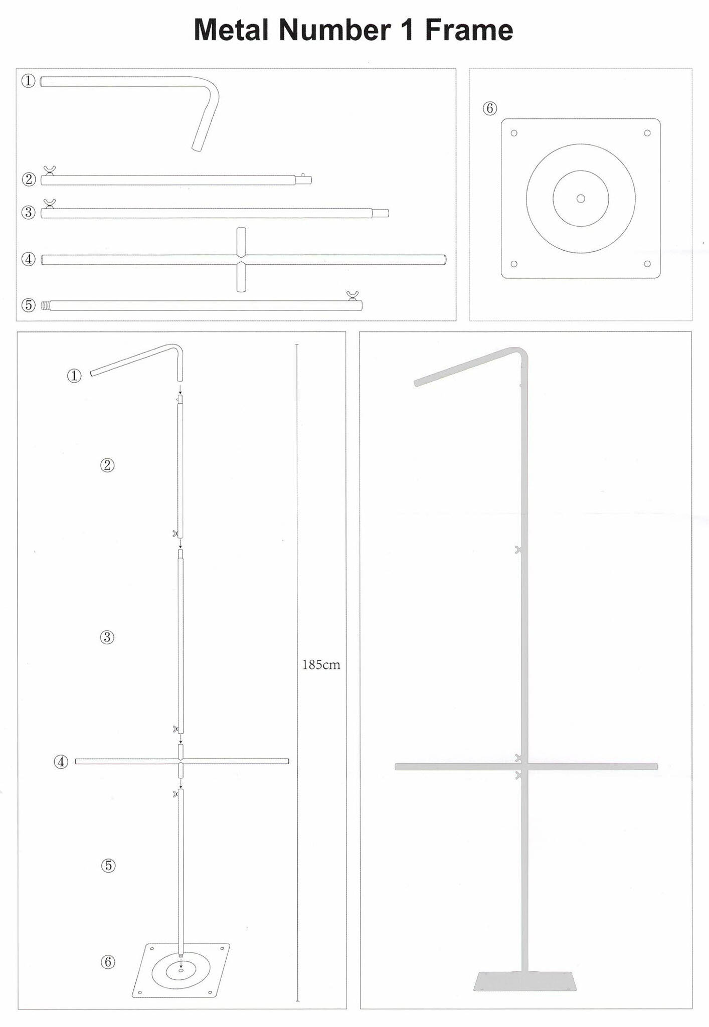 FRAME - Number 1 - Metal