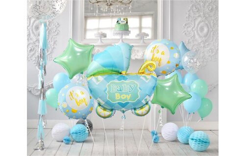 Baby Boy Stroller - SET of 5 pieces