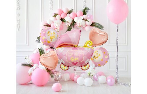Baby Girl Stroller - SET of 5 pieces