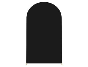 Fabric Cover for  Metal Rainbow Frame - Set/3 - Black