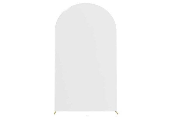 Fabric Cover for  Metal Rainbow Frame - Set/3 - White