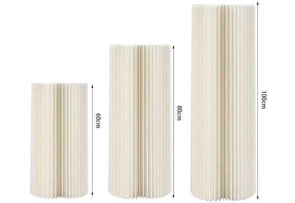 Folding Paper Display - Set of 3