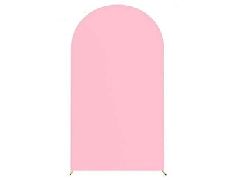Fabric Cover for  Metal Rainbow Frame - Set/3 - Light Pink