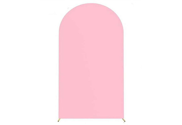 Fabric Cover for  Metal Rainbow Frame - Set/3 - Light Pink