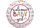 Welcome Baby Girl - 18 inch - Grabo