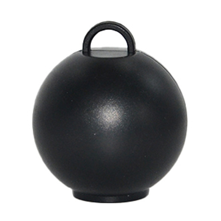 Round Balloon Weight - Black - 10 pieces - 75gram - 4,5cm
