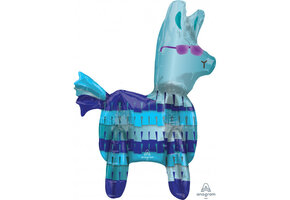Battle Royal Lama - Multi Balloon - 17 x 33 inch