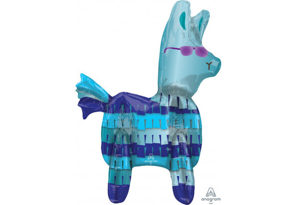 Battle Royal Lama - Multi Balloon - 17 x 33 inch