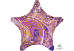 SALE > Star - Marblez Purple - 18 inch - Anagram