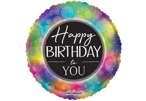 Birthday - to You Rainbow - 18 inch - Kaleidoscope