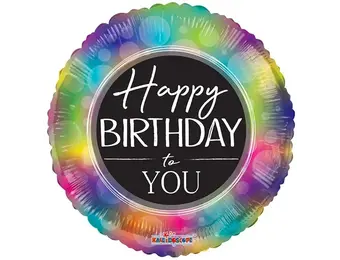 Birthday - to You Rainbow - 18 inch - Kaleidoscope