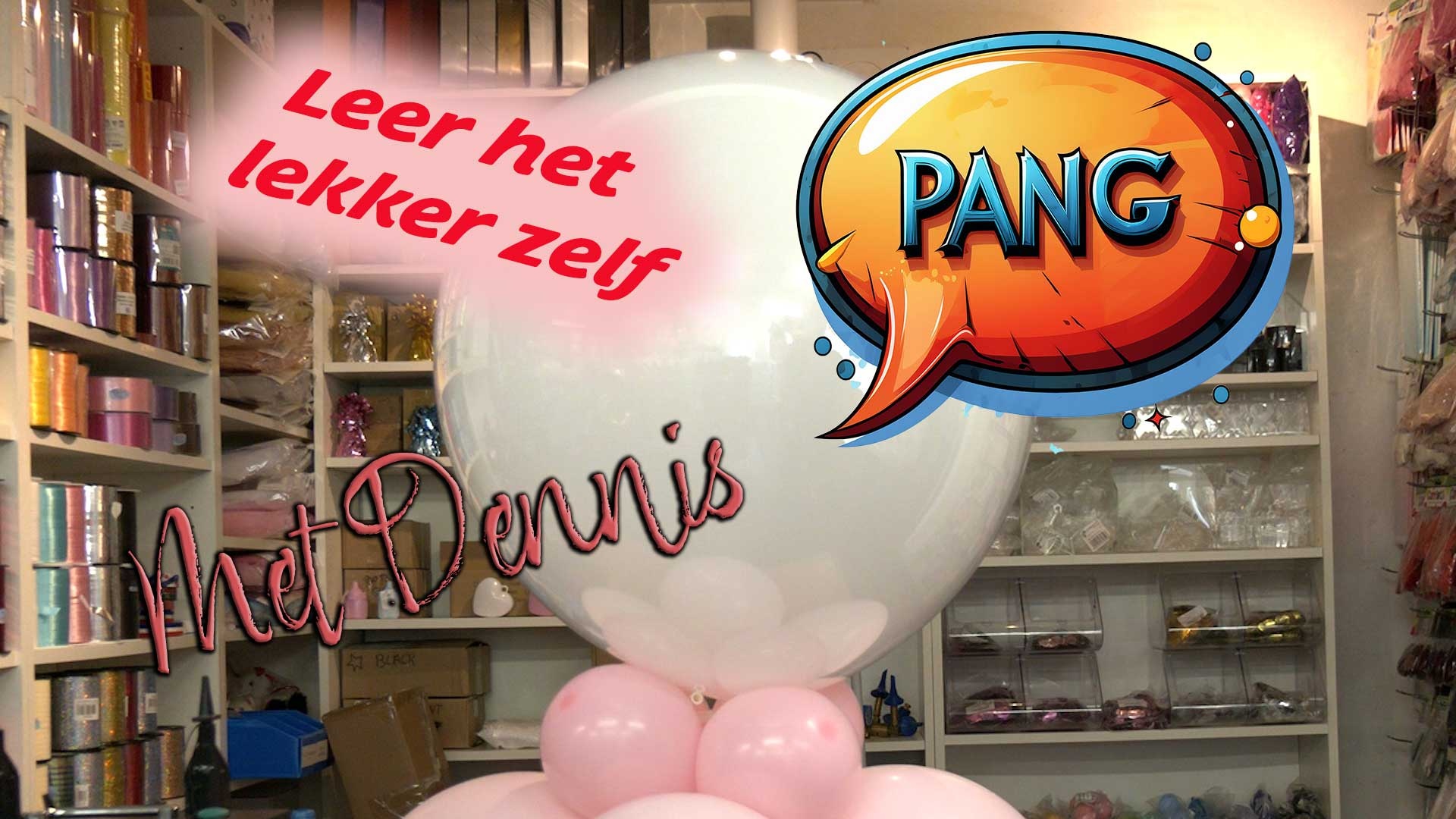 Zelf een knallende ballon in een Glossy Globe Maken