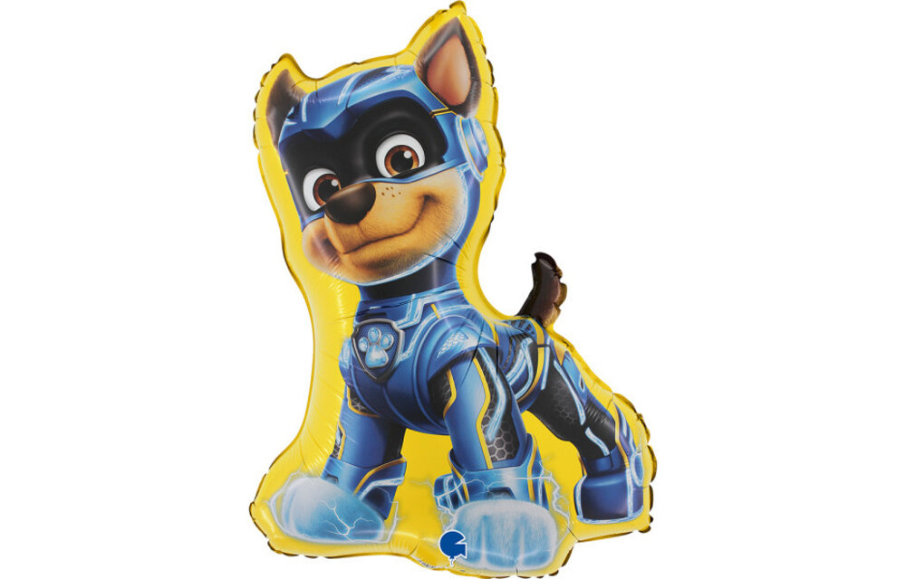 Paw Patrol - Mighty Pups CHASE - Yellow - 24 inch - GRABO