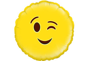 Emoji Wink - 18 inch - Oaktree