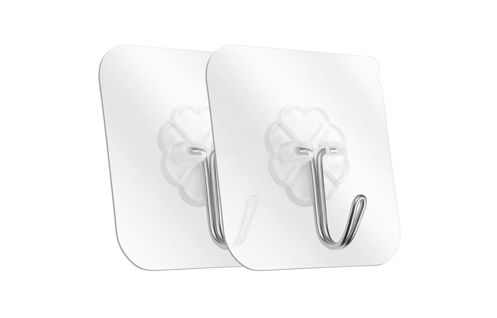 Adhesive Hook - 50 pieces