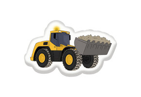 Construction Excavator - 55cm x 33cm