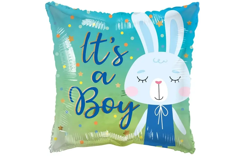 ECO - Pillow It's A Boy Rabbit - 18 inch - Kaleidoscope
