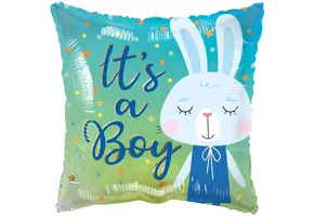 ECO - Pillow It's A Boy Rabbit - 18 inch - Kaleidoscope.