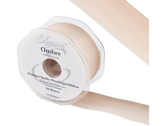 Lint Ombre - Champagne - 38mm x 20m