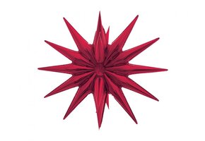 Magic Star - 3D Red - 50 x 46 cm
