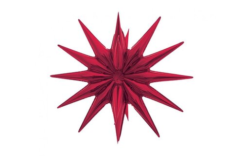 Magic Star - 3D Red - 50 x 46 cm