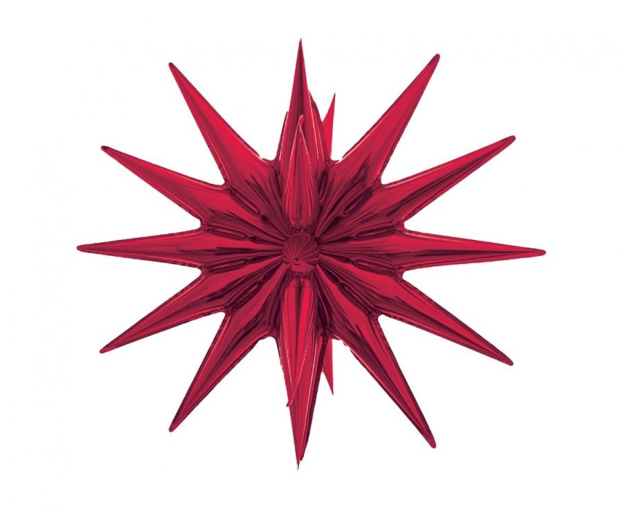 Magic Star - 3D Red - 50 x 46 cm