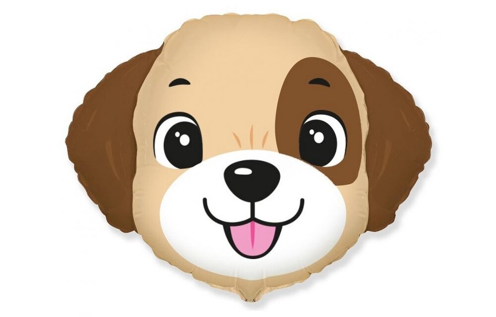 Cute Dog Head - 29 inch - Flex
