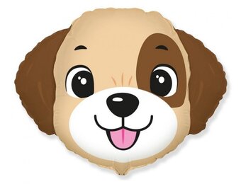Cute Dog Head - 29 inch - Flex