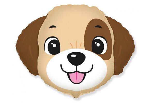 Cute Dog Head - 29 inch - Flex