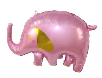 Elephant - Baby Pink - 40x58cm