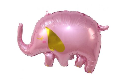 Elephant - Baby Pink - 40x58cm