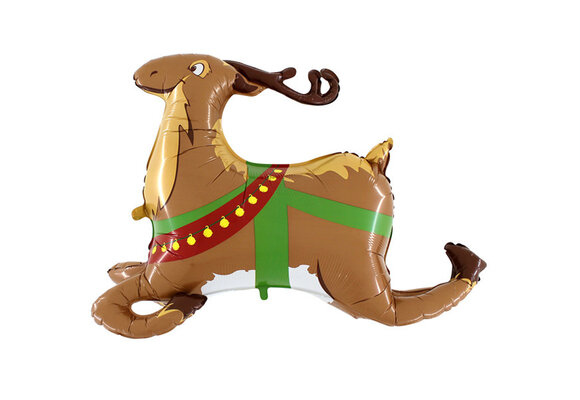 Santa Reindeer - 3D - 46 inch - Grabo