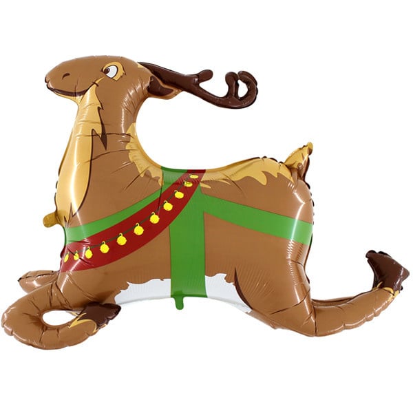Santa Reindeer - 3D - 46 inch - Grabo