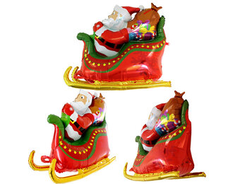 Santa Sleigh - 3D - 46 inch