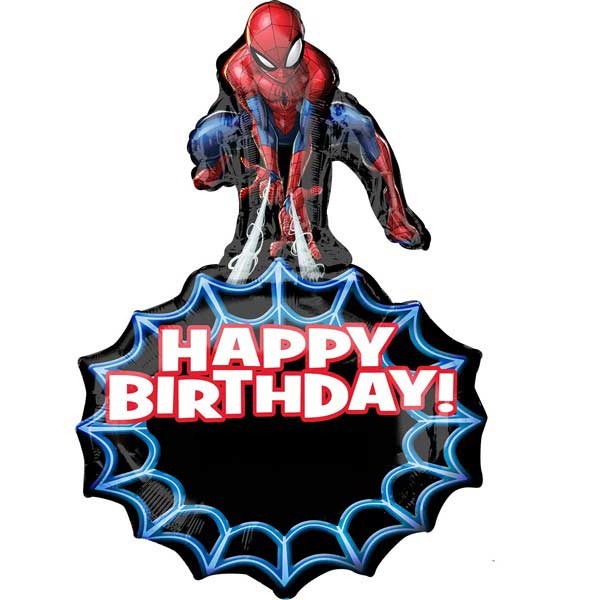 Spiderman Birthday - Personalized - 23x34 inch - Anagram