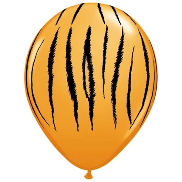 Q.11 - Tiger Stripes - Orange - 25 Stuks