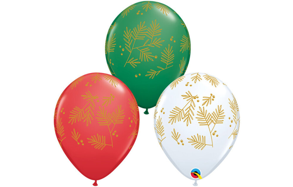 Qualatex 11 inch - Christmas - Contemporary Evergreen - 25 Pieces