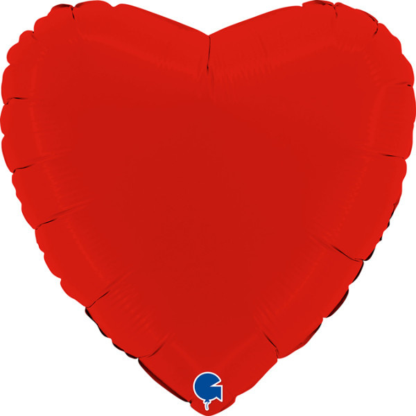 Heart - Matte Red - 18 inch - Grabo