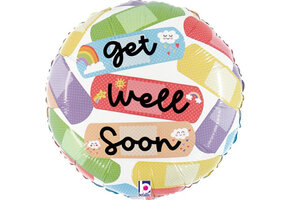 MICRO - Get Well Bandaid - 9inch - Betallic - 5 pcs
