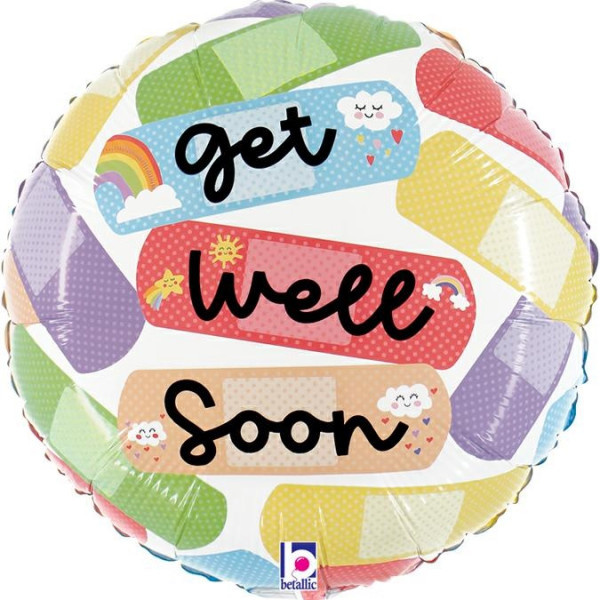 MICRO - Get Well Bandaid - 9inch - Betallic - 5 pieces
