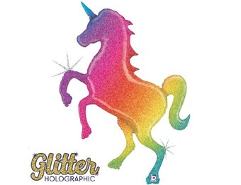 Unicorn - Glitter Rainbow - Grabo