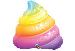 Unicorn Rainbow Poop Sparkles - 30 inch - Qualatex