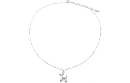 Ketting Ballonhondje - ZILVER