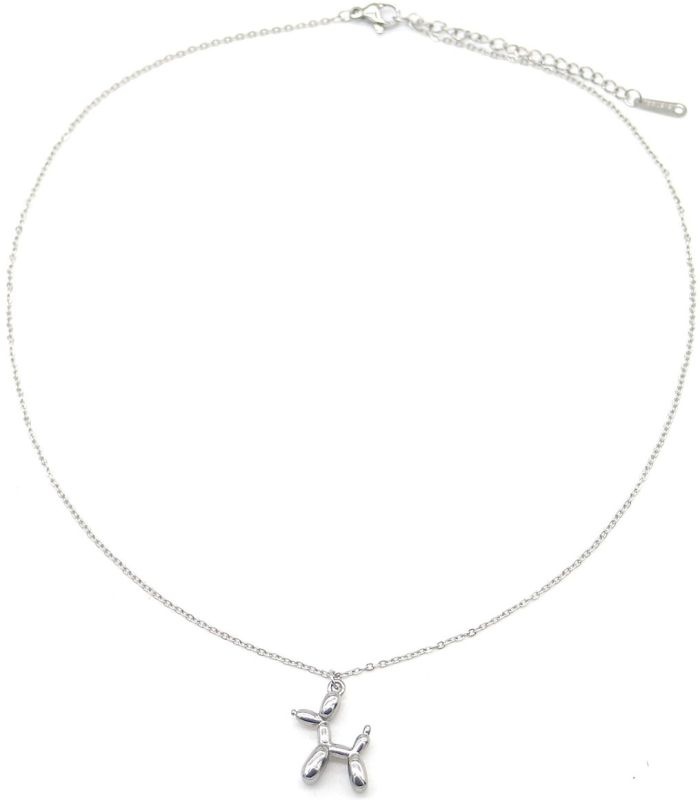 Ketting Ballonhondje - ZILVER