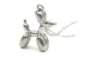 Ketting Ballonhondje - ZILVER