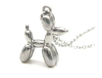 Ketting Ballonhondje - ZILVER