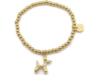 Armband Ballonhondje - GOUD