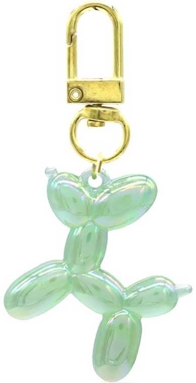 Sleutelhanger Ballonhondje - 5cm - GROEN